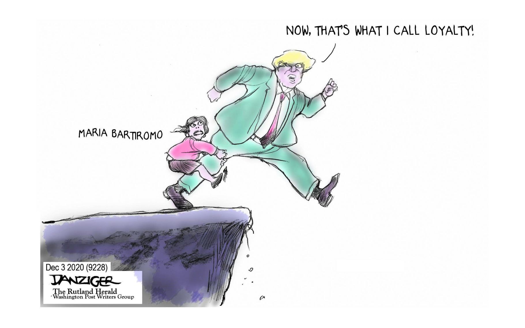 Jeff Danziger cartoon